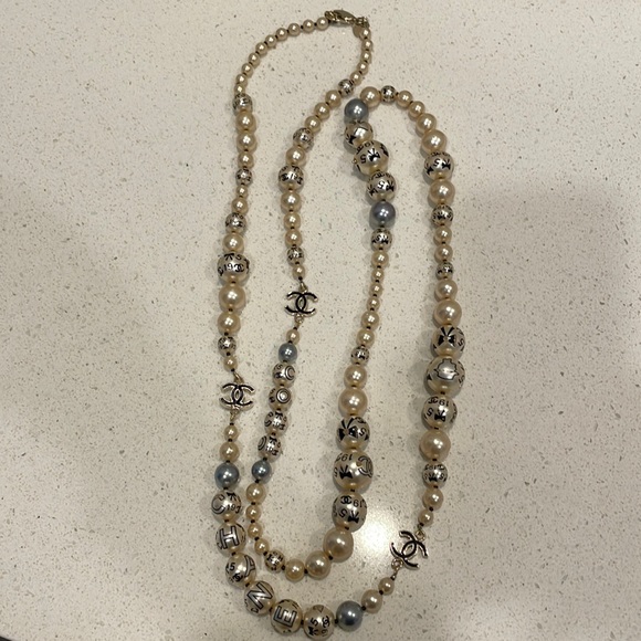 CHANEL Jewelry - Authentic Chanel relaunch 1919 pearl necklace